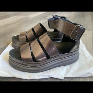 Metallic Dr Martens Sandal size 6